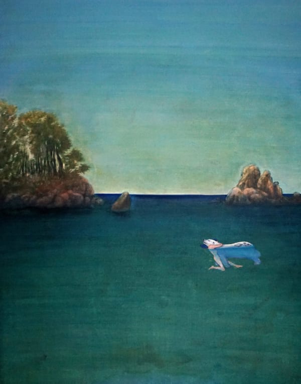 Mignon Jeon, The Last Polar Bear (Light Blue)