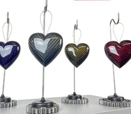 Alastair Gibson, Carbon Heart (4 colours)