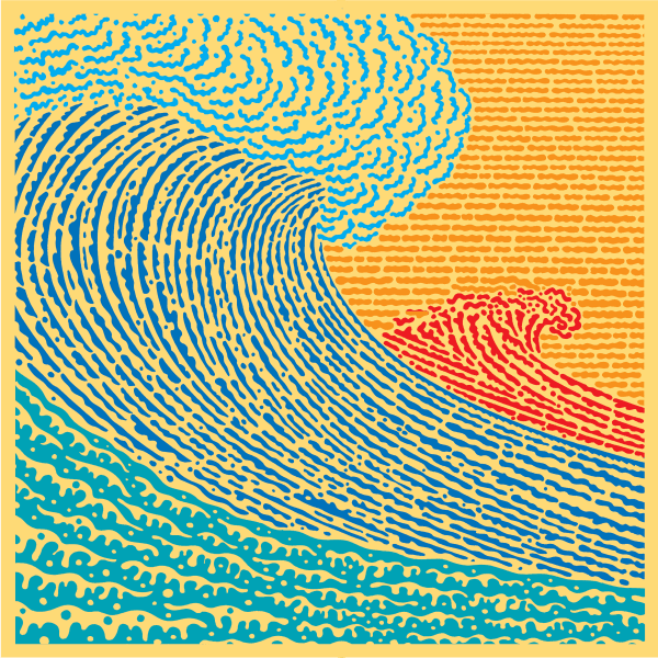 John Van Hamersveld, The Big Wave