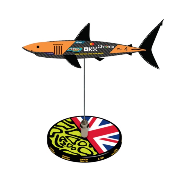 Alastair Gibson, M-Mako - Lando Norris 2025 Driver's World Champion