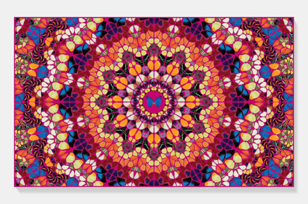 Damien Hirst, The Kaleidoscopes - Harlequin