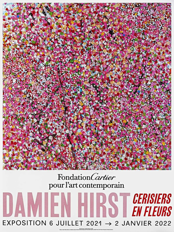 Damien Hirst, Cerisiers En Fleurs