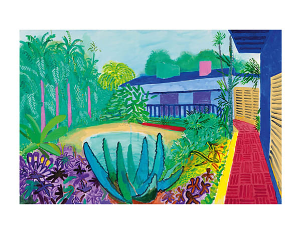 David Hockney, Garden (Tate Folio)