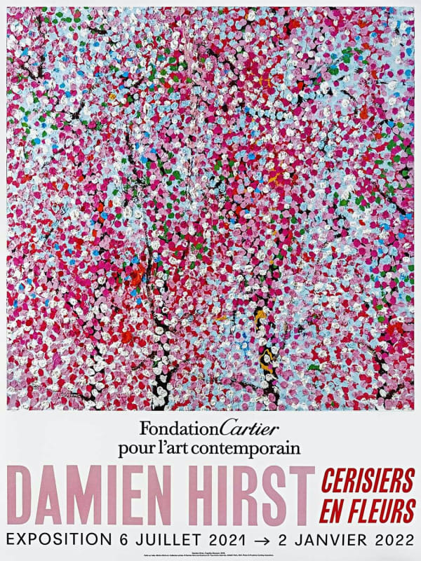 Damien Hirst, Cerisiers En Fleurs
