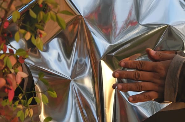 Patricia Maurides Folding Light, 2023 archival pigment print on Hahnemühle paper 12 x 18 inches (image)