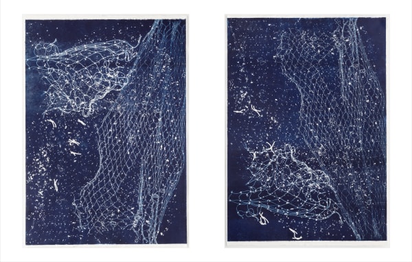 Alice Hope From Give and Take, 2023 ink on paper 42 x 29 1/2 inches (each)