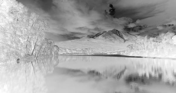 Clifford Ross Mountain Redux IV, 2008 signed on label archival pigment print on Japanese paper, 2009 19 x 34 7/8 inches 26 1/4 x 40 1/2 inches framed Edition of 12