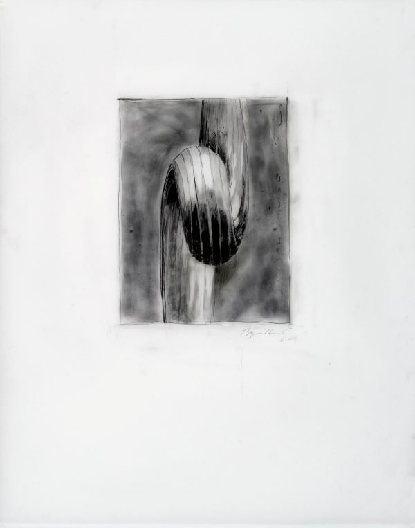 Bryan Hunt, Standing Spiral Detail, 2009