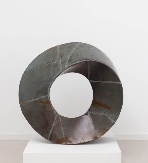 Sasson Soffer Offering Variation, c. 1976 copper 32 x 33 x 12 inches