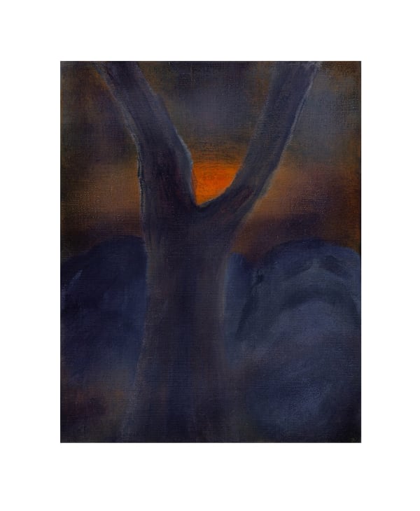 Kathryn Lynch Night, 2022-23 Signed, titled and dated verso oil on canvas 14 x 11 inches