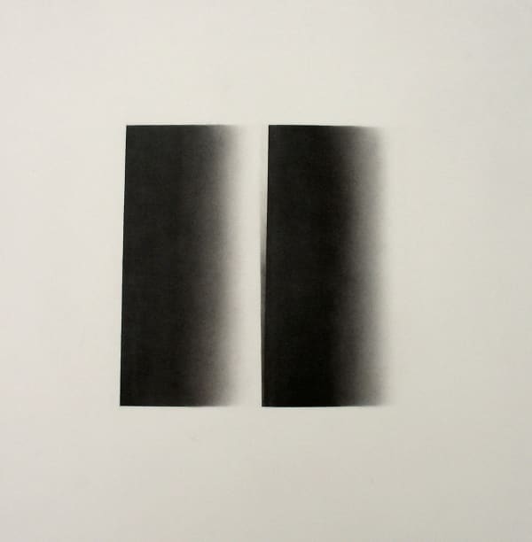 Gloria Ortiz-Hernández Shaft #4, 2006 signed, titled and dated verso pigment, powder charcoal and pencil on Fabriano 22 x 22 inches 25 x 25 inches framed