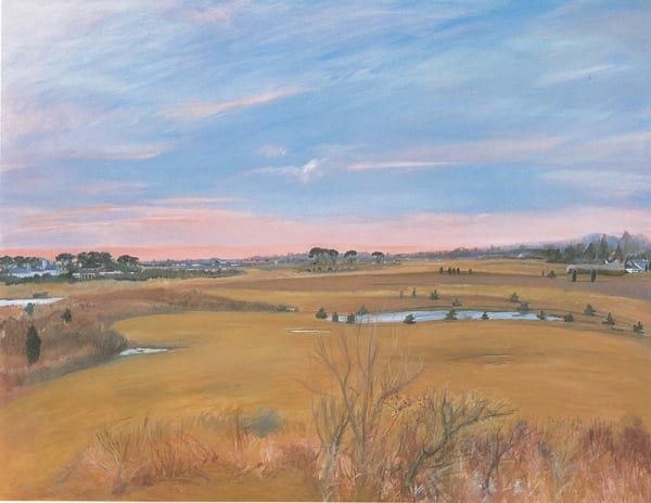 Jane Freilicher, View Toward Southampton, 1987
