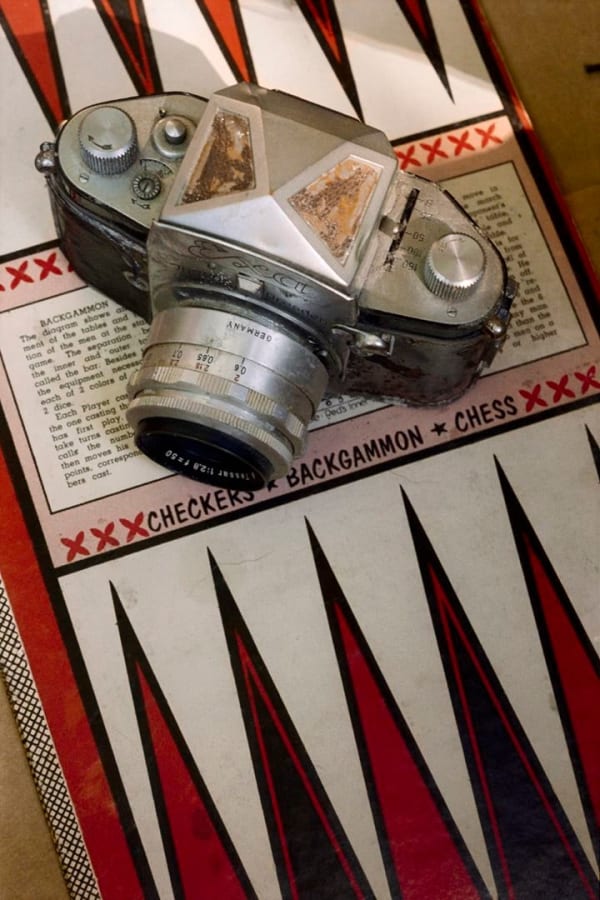 Adam Bartos Yard Sale (camera), 2007 signed, titled, dated and numbered in ink on verso archival pigment print 27 1/2 x 18 1/2 inches (image) 37 1/2 x 28 3/8 inches (framed) Edition of 6