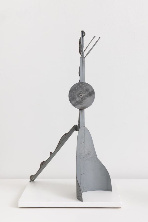 Sasson Soffer Don Quixote from the North (maquette), 1983 24 x 13 x 11 1/2 inches steel