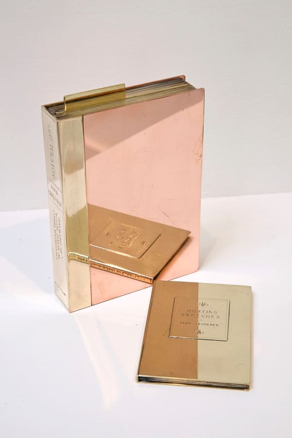 Christopher Hewat C.853, After the doctor's departure..., 2009 brass, copper 7 3/8 x 5 x 1 1/4 inches