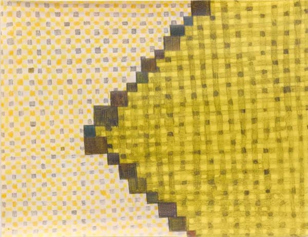 Thomas Nozkowski Untitled (CP-8), 2013 graphite, walnut ink and colored pencil on paper 8 1/2 x 11 inches 15 3/14 x 18 1/4 inches framed