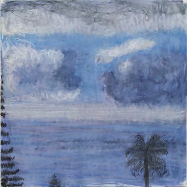 Jennifer Bartlett Nevis, March - April #3, 2007 pastel on paper 30 x 30 inches 33 x 33 inches framed