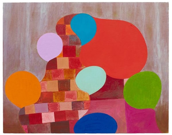 Thomas Nozkowski Untitled (9-11), 2012 oil on linen on panel 22 x 28 inches 23 1/4 x 29 1/4 inches framed