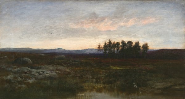 William Beattie Brown RSA, A Moorland Tarn, Rannoch, Perthshire, 1870-1875