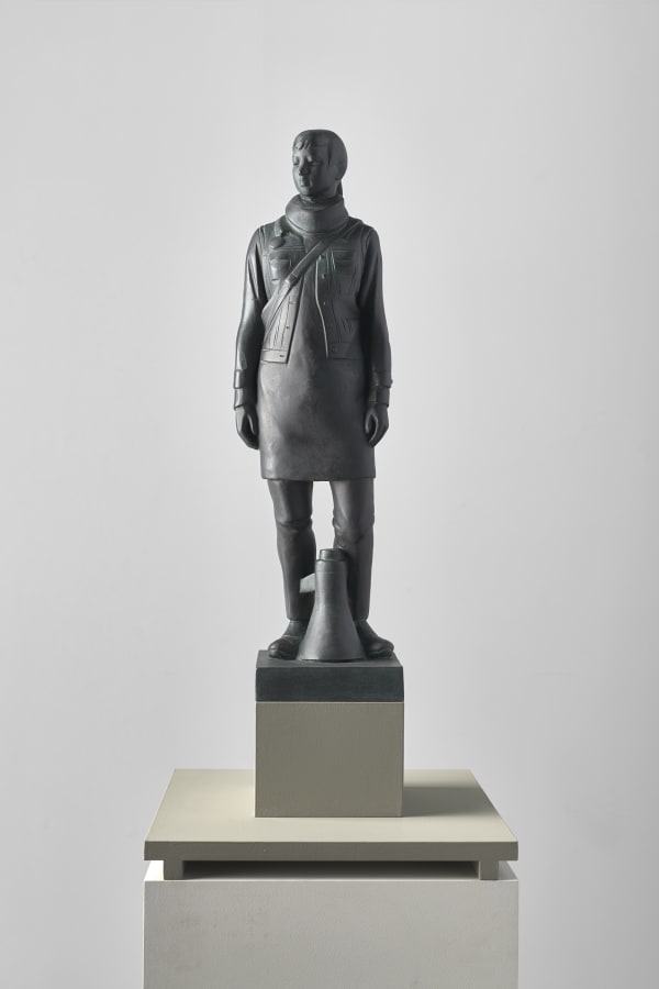 Kenny Hunter Model for a Monument (Salvation of the State), 2023 signed, numbered and dated in an edition of 5 + 1 AP bronze, mdf, paint 74 x 35 x 35 cm