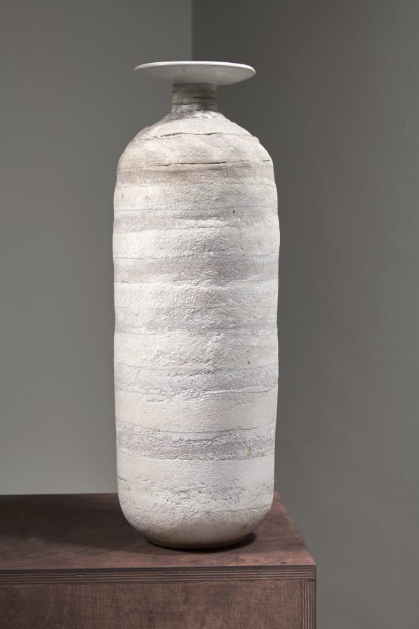 Robin Welch, Banded bottle vase, 1990