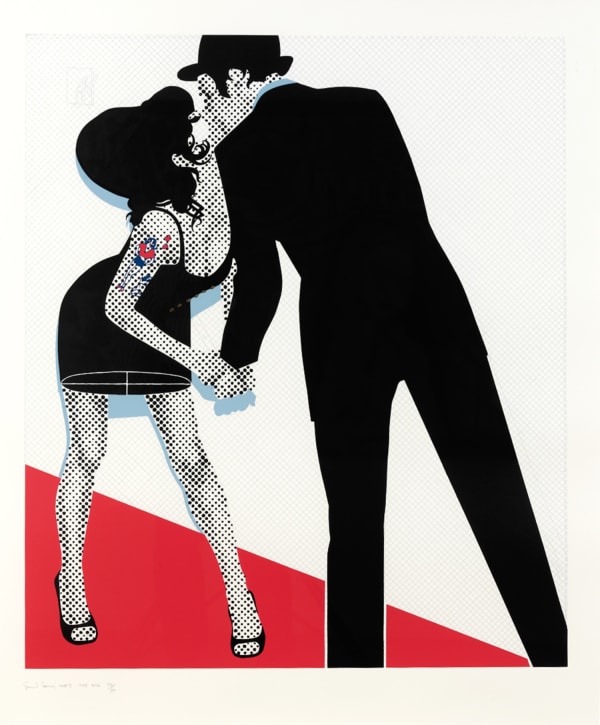 Gerald Laing, The Kiss, 2007