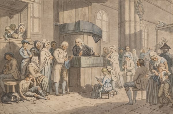 David Allan, Catechising in the Church of Scotland, 1795