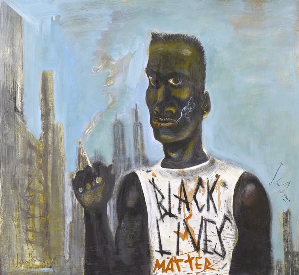 John Byrne RSA, Black Lives Matter, 2020