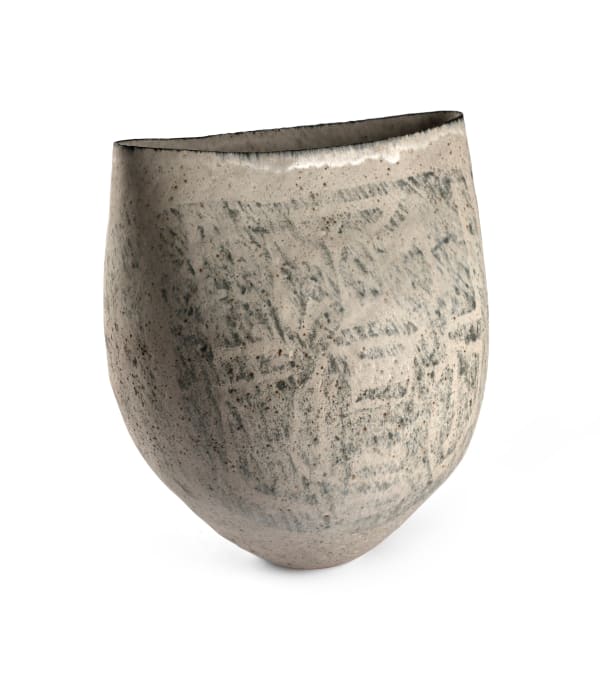 Betty Blandino, Coiled sack vase, c.1980