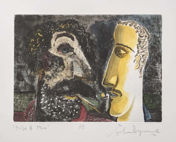 John Byrne RSA, Me & Him, 2012