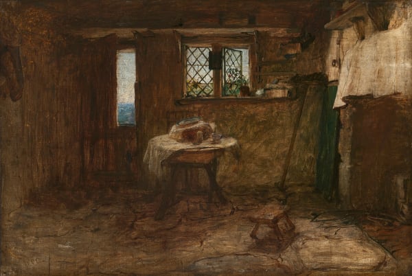 Sir William Quiller Orchardson RA, A Kent cottage interior