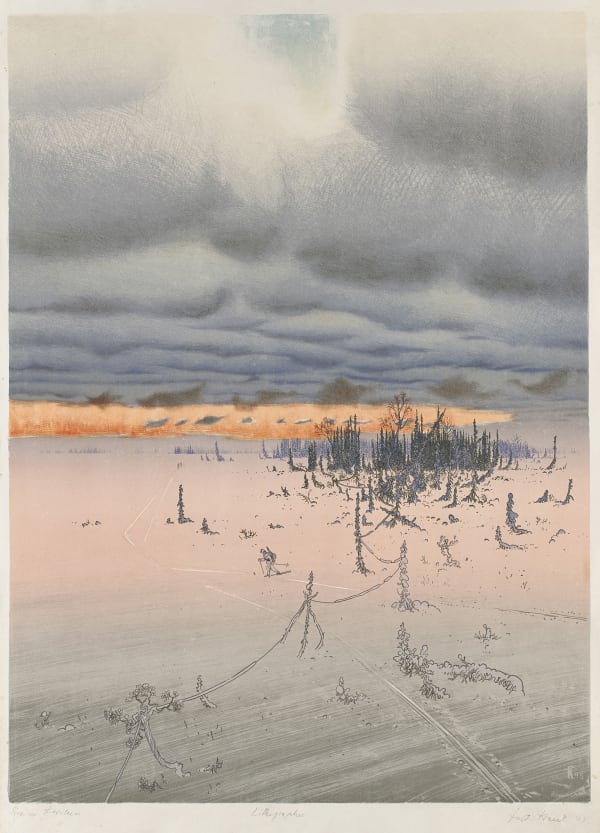 Kurt Kranz, See in Karelien, 1945