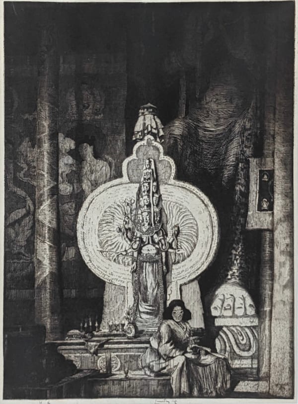 Ernest Stephen Lumsden RSA, The Shrine, 1922