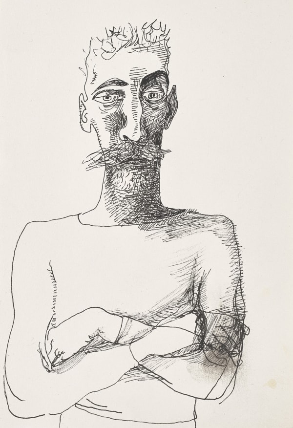 John Byrne RSA, Self Portrait