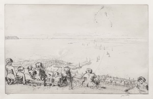 James McBey, The Moray Firth, 1914