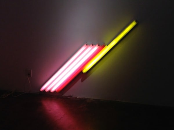 Dan Flavin, Untitled (for Frederika & Ian 2), 1987