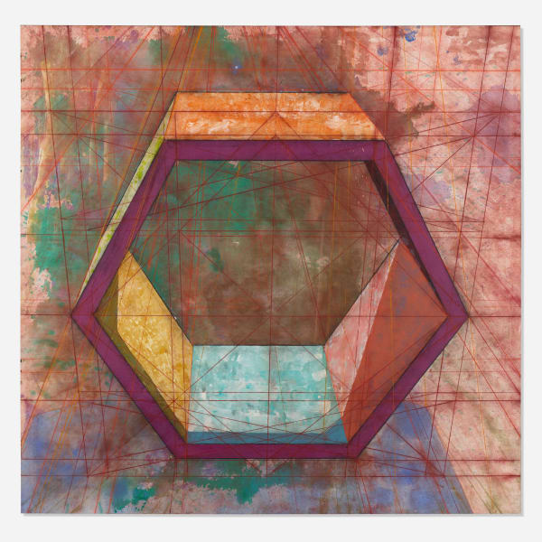 Ron Davis, Hexagon Frame (from Snapline I Series), 1975