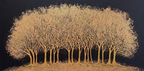Jane Schofield, Golden Trees , 2024