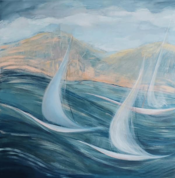 Anna Oborotova, From the Sea to the Sky we fly, 2024