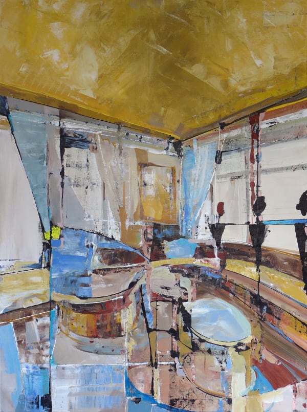 Anna Sudbina, French Breakfast Inside A Faberge Egg , 2025