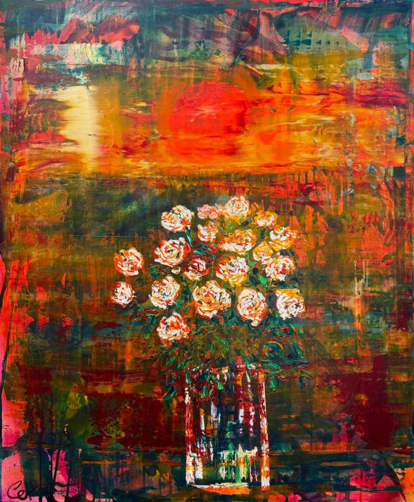 David Cottingham, Roses at Sunset, Secret Garden, 2025