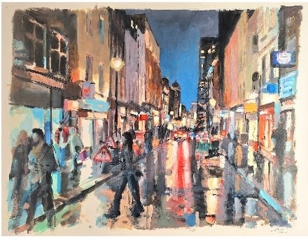 Alex Rennie, Berwick street (Soho), 2024