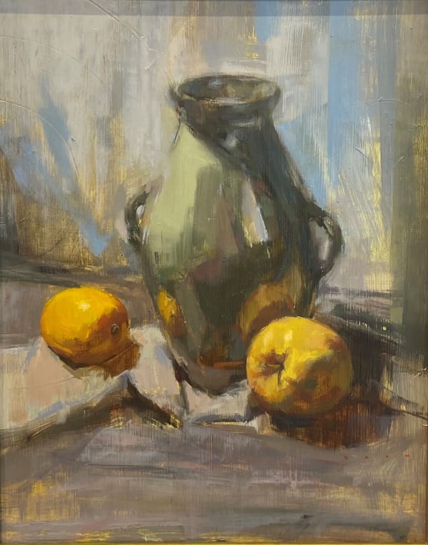 Bran Sivas, Lemon, Apple and Jug, 2024