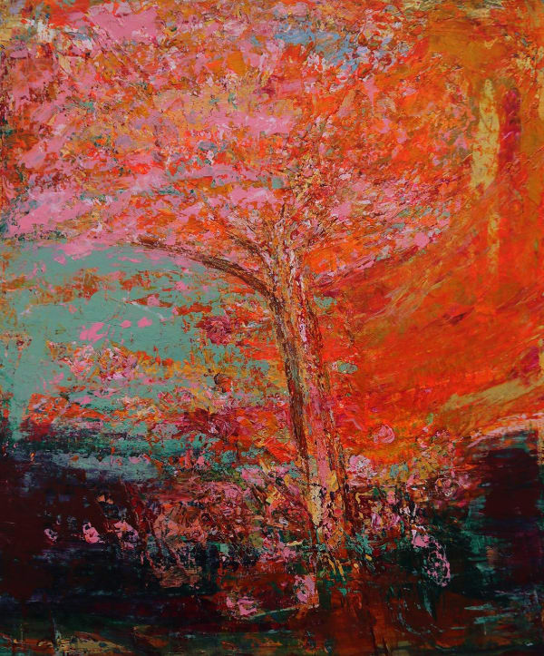 David Cottingham, The Blossom Tree, Secret Garden , 2025