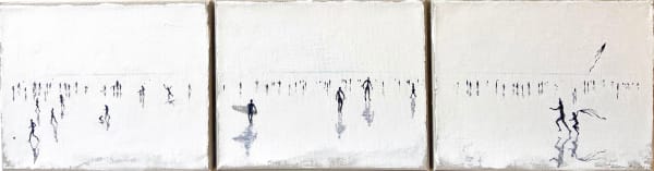 Eline De Jonge, Shadows on sand - Studies I - II - III , 2025