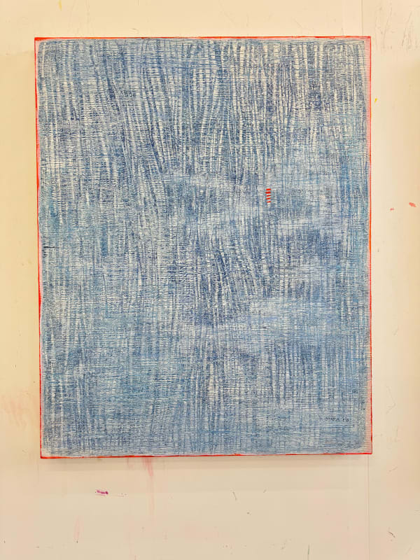 Astrid Van den Bosch, Blue stripes, 2026