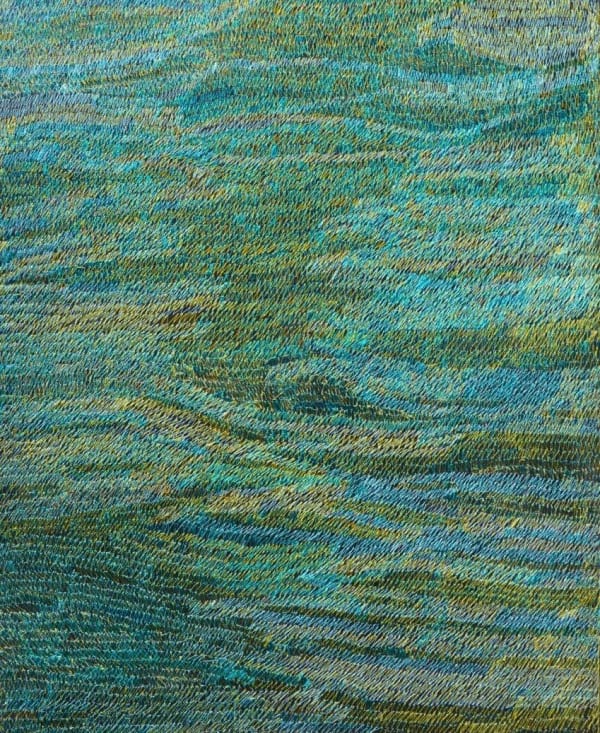 Carmen Baena, El azul del viento VI, 2025