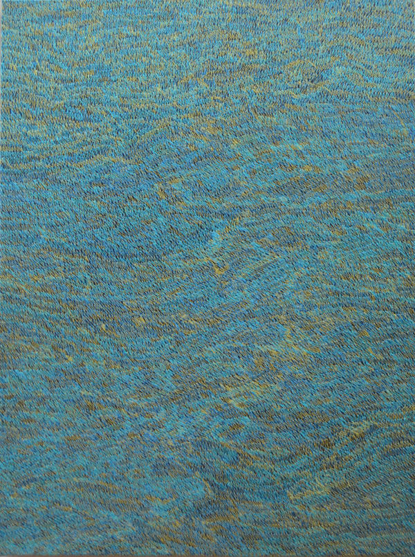 Carmen Baena, El azul del viento IX, 2025