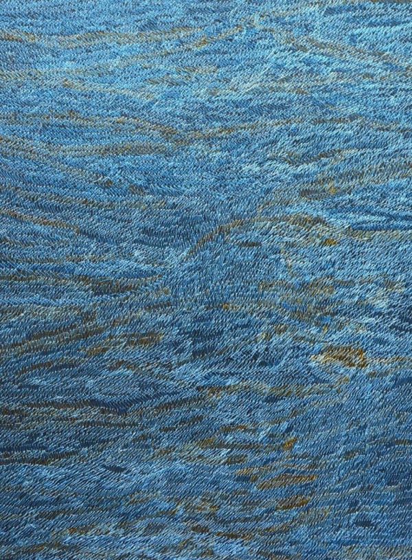 Carmen Baena, El azul del viento VII, 2025