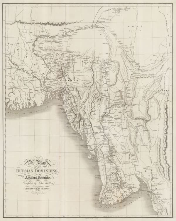 John Crawfurd, Myanmar, John Crawfurd's journey to the Court of the King of Burma, 1829